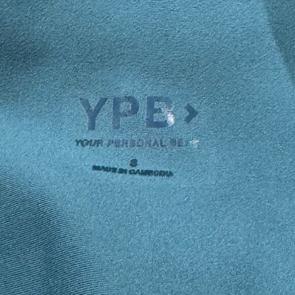 Abercrombie and Fitch YPB sculptLUX 7/8-Length Leggings Teal Women’s Small - Picture 2 of 5